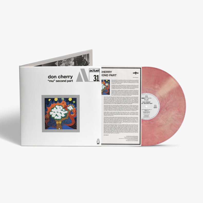 "Mu" Second Part - 2024 EU BYG label Marbled vinyl 7-track LP Reissue