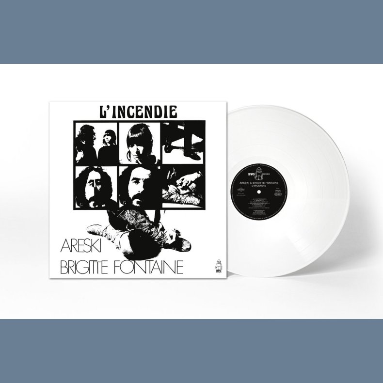 L'Incendie - 2022 EU BYG label White vinyl 13-track LP Reissue