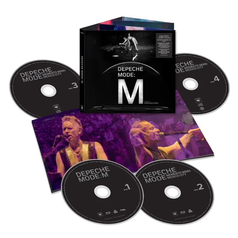 Depeche Mode: M - 2025 European Columbia Label 28-track 2CD/2Blu-ray Set (Pre-Order)