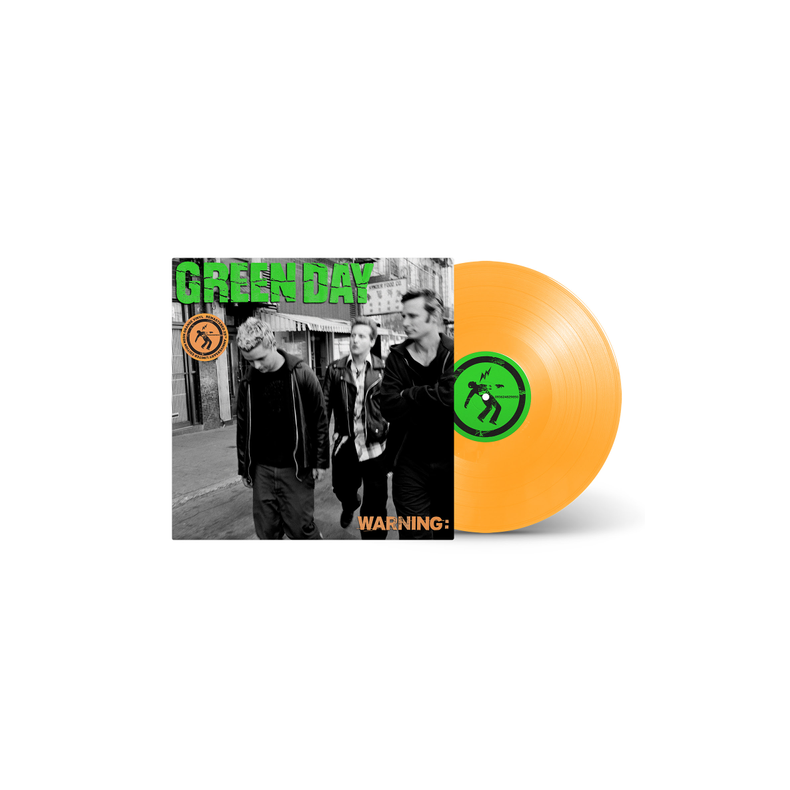 Warning - 2025 European Reprise label Neon Orange vinyl 12-track LP Reissue