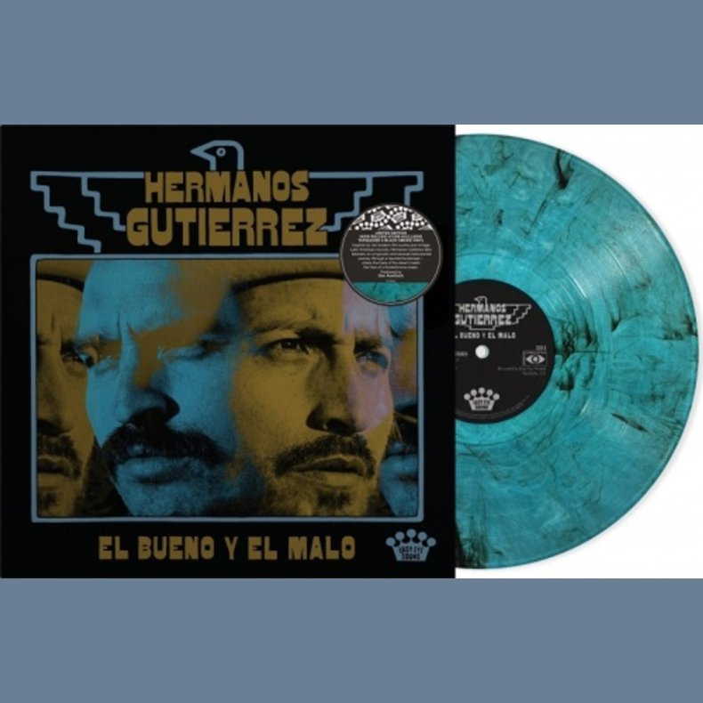 El Bueno Y El Malo - 2025 US Easy Eye Sound label Turquoise/Black vinyl 10-track LP Reissue