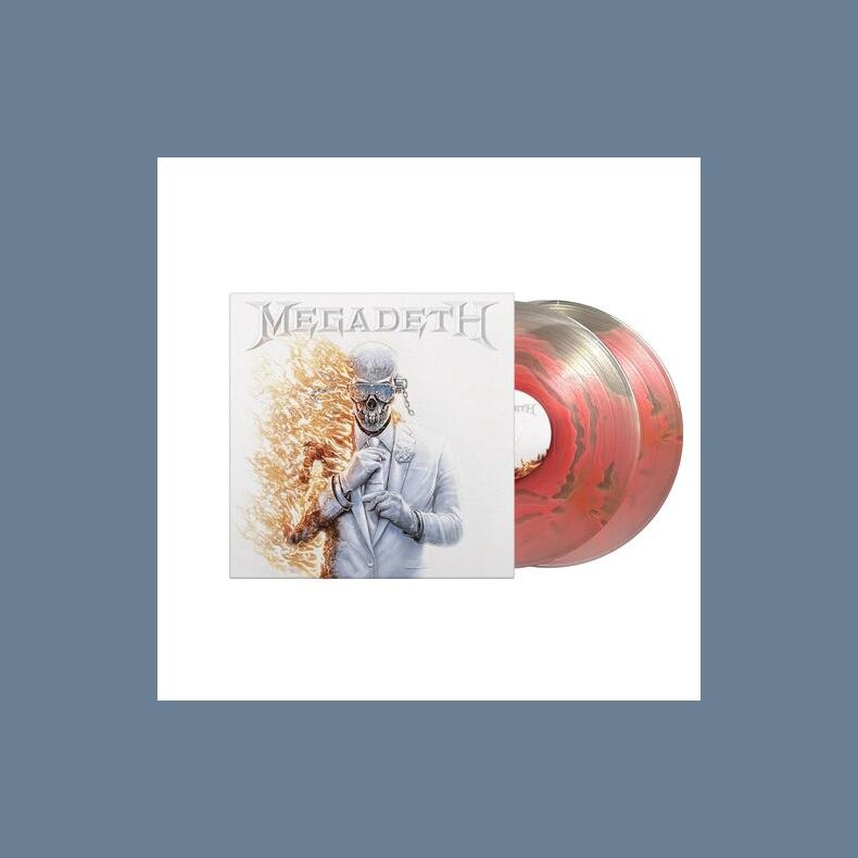 Megadeth - 2026 European Frontiers Records Label Marble Red Vinyl 11-track 2LP Set (Pre-Order)