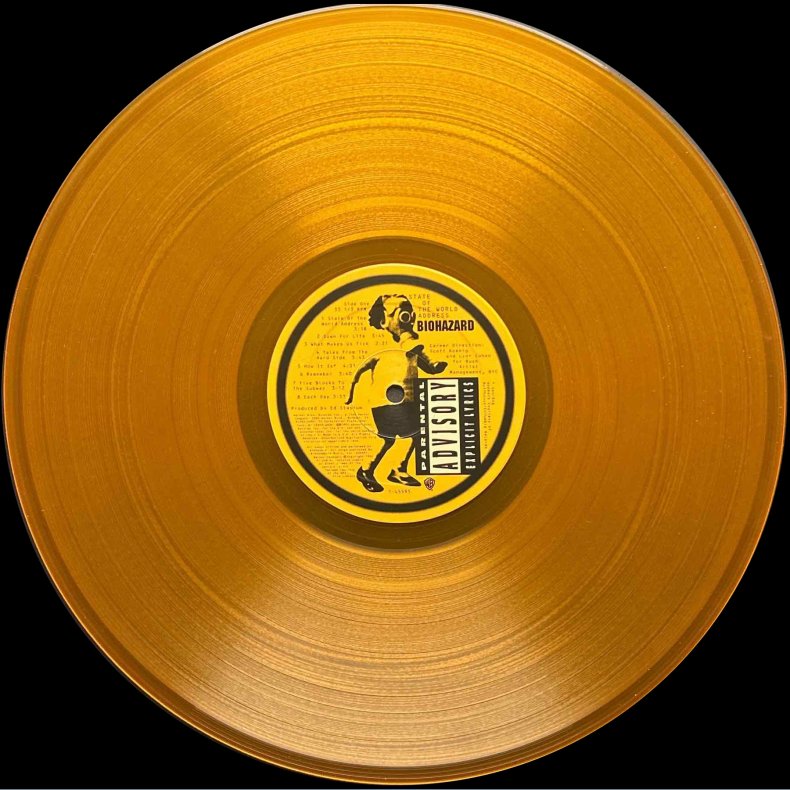 State Of The World Address - 1994 US Warner Bros. label Clear Orange Vinyl 14-track  LP