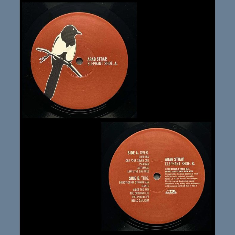 Elephant Shoe - 1999 UK Go! Beat label 11-track LP
