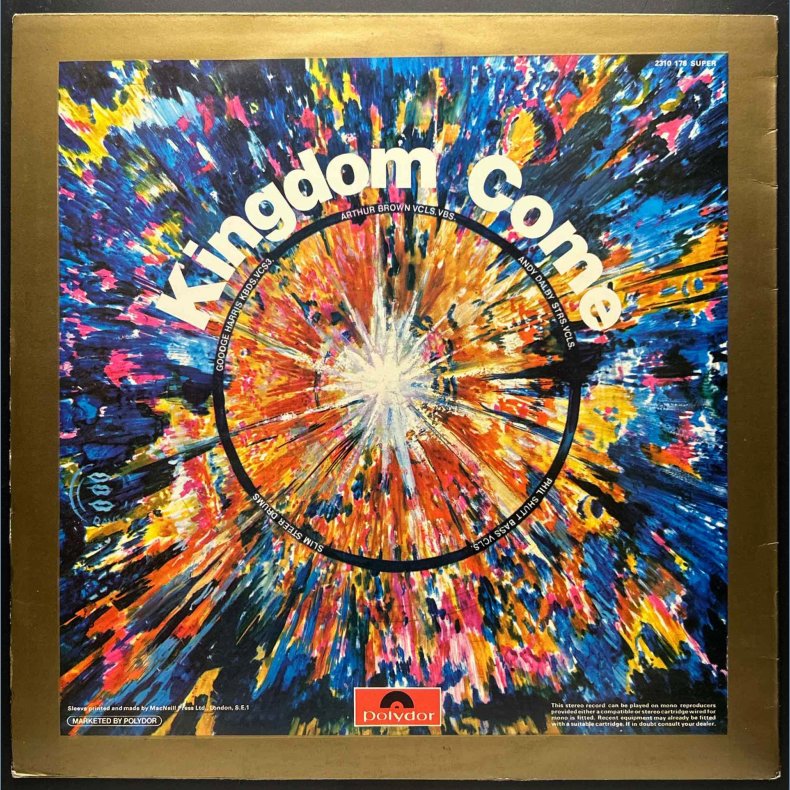 Kingdom Come - Original 1972 UK Polydor label 8-track LP
