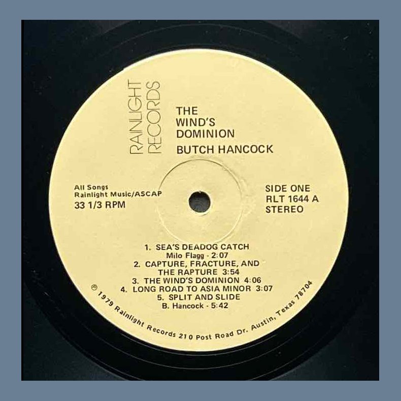 The Wind's Dominion - Original 1979 US Rainlight label 17-track 2LP Set