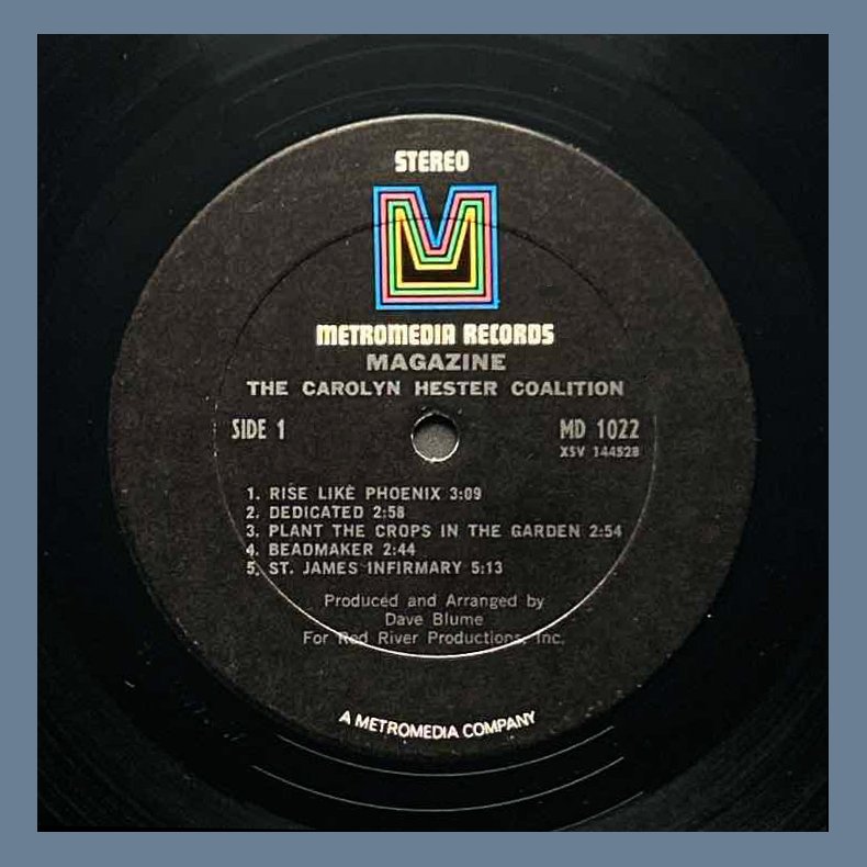 Magazine - Original 1970 US Metromedia label10-trackLP