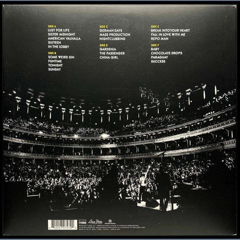 Post Pop Depression (Live At The Royal Albert... - 2017 Loma Vista/Rekords Rekords 22-track 3LP Set
