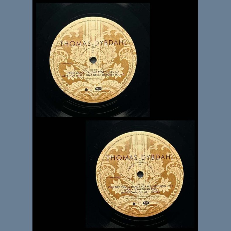 Songs - 2011 US Decca 10-track LP