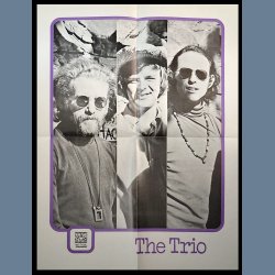The Trio - 1970 UK Dawn label 17-track 2LP Set - Incl. Sticker and Promo Poster