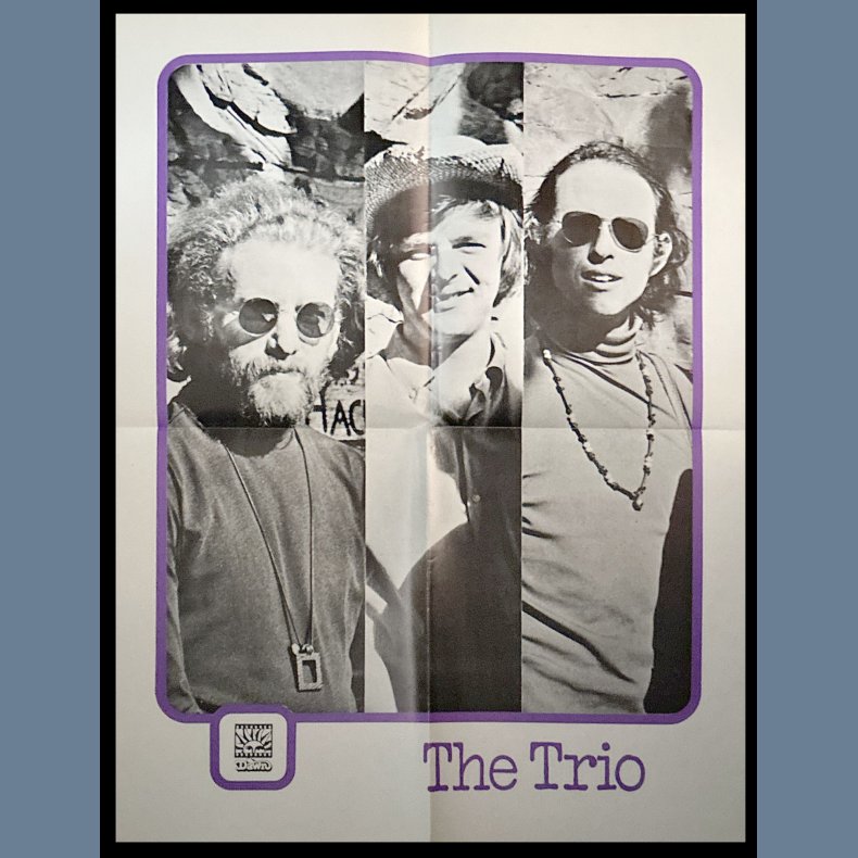 The Trio - 1970 UK Dawn label 17-track 2LP Set - Incl. Sticker and Promo Poster