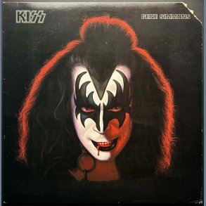 Gene Simmons - 1978 US Casablanca lbl PRC Richmond Pressing 11-track LP - Poster. Fan Club Insert