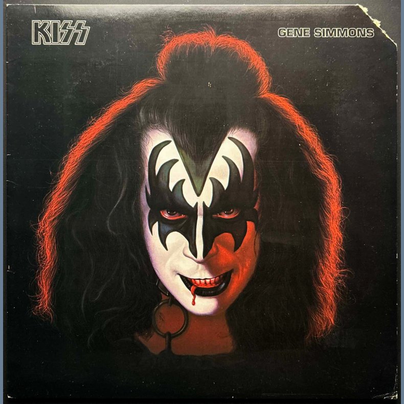 Gene Simmons - 1978 US Casablanca lbl PRC Richmond Pressing 11-track LP - Poster. Fan Club Insert