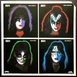 Gene Simmons - 1978 US Casablanca lbl PRC Richmond Pressing 11-track LP - Poster, Fan Club Insert