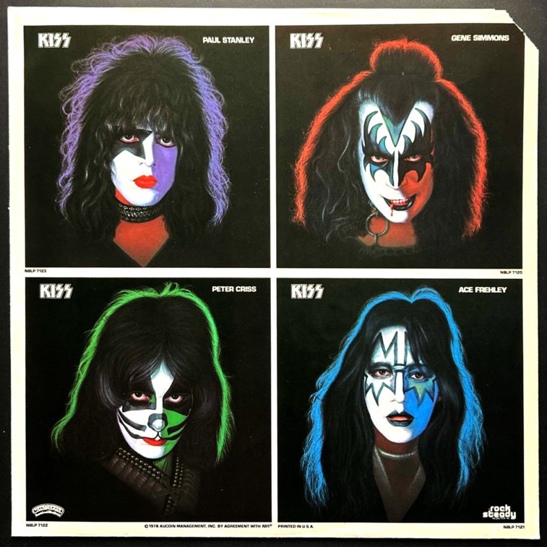 Gene Simmons - 1978 US Casablanca lbl PRC Richmond Pressing 11-track LP - Poster, Fan Club Insert