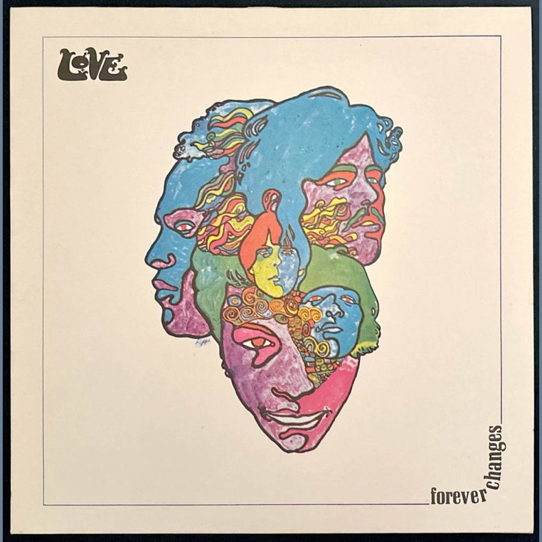 Forever Changes - 1976 UK Elektra label 11-track Stereo LP