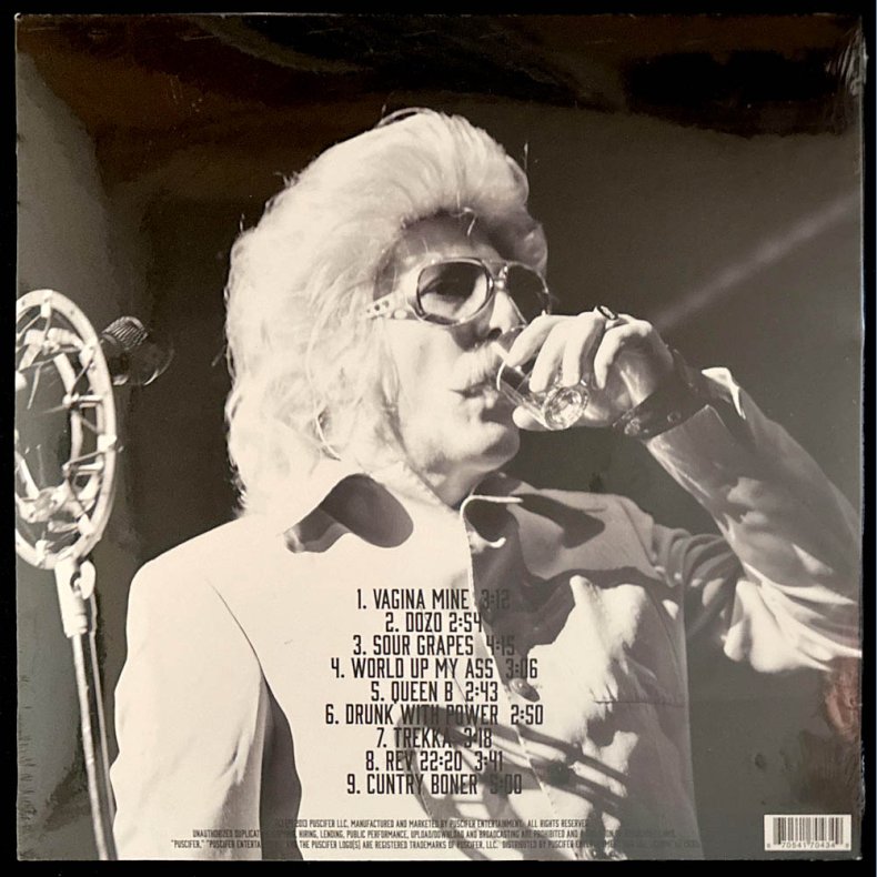 Puscifer's 8-Ball Bail Bonds - The Berger Barns Live In- 2013 US Puscifer label Red Vinyl 9-track LP