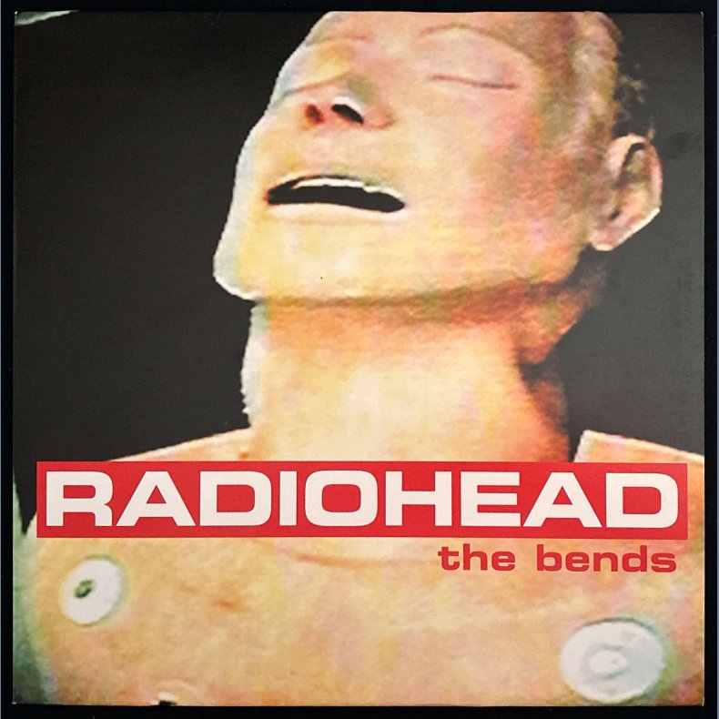 The Bends - 1990ies UK Parlophone label 12-track LP Reissue