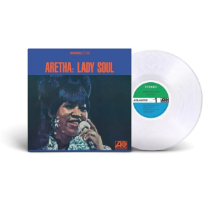 Lady Soul - 2023 European Atlantic label Crystal Clear vinyl 10-track LP Reissue