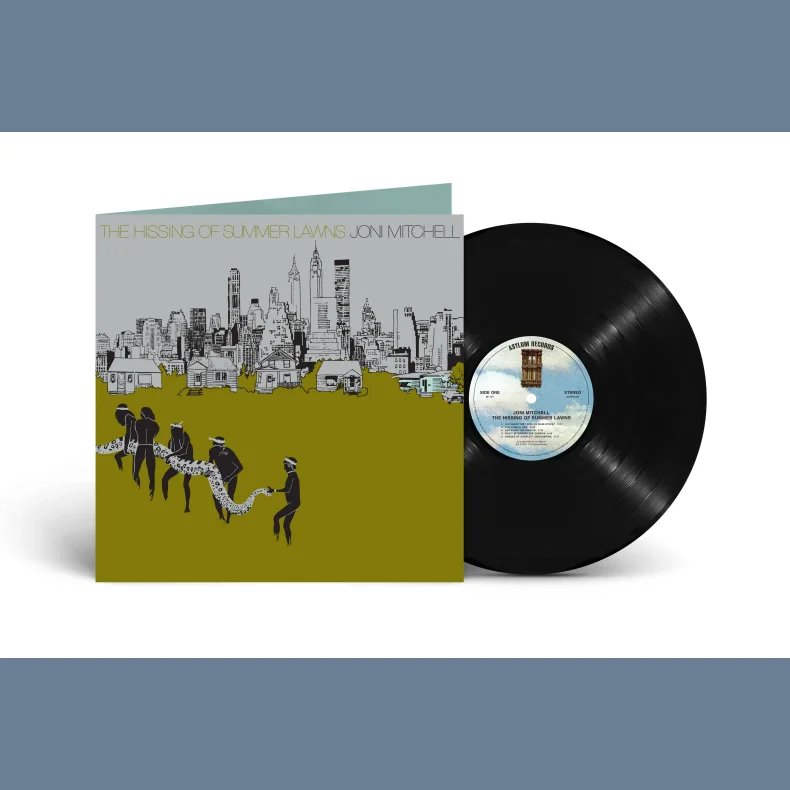 The Hissing Of Summer Lawns - 2023 European Asylum label 10-track LP Reissue