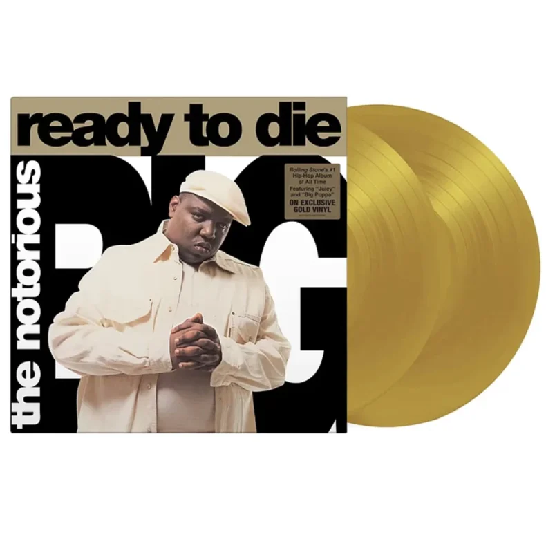 Ready To Die - 2023 European Bad Boy label Gold vinyl 18-track 2LP set Reissue