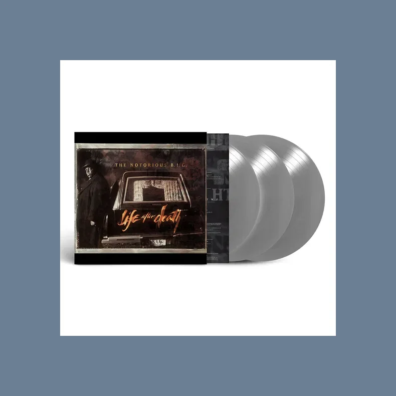 Life After Death - 2022 European Bad Boy Entertainment label Silver vinyl 24-track 3LP set Reissue
