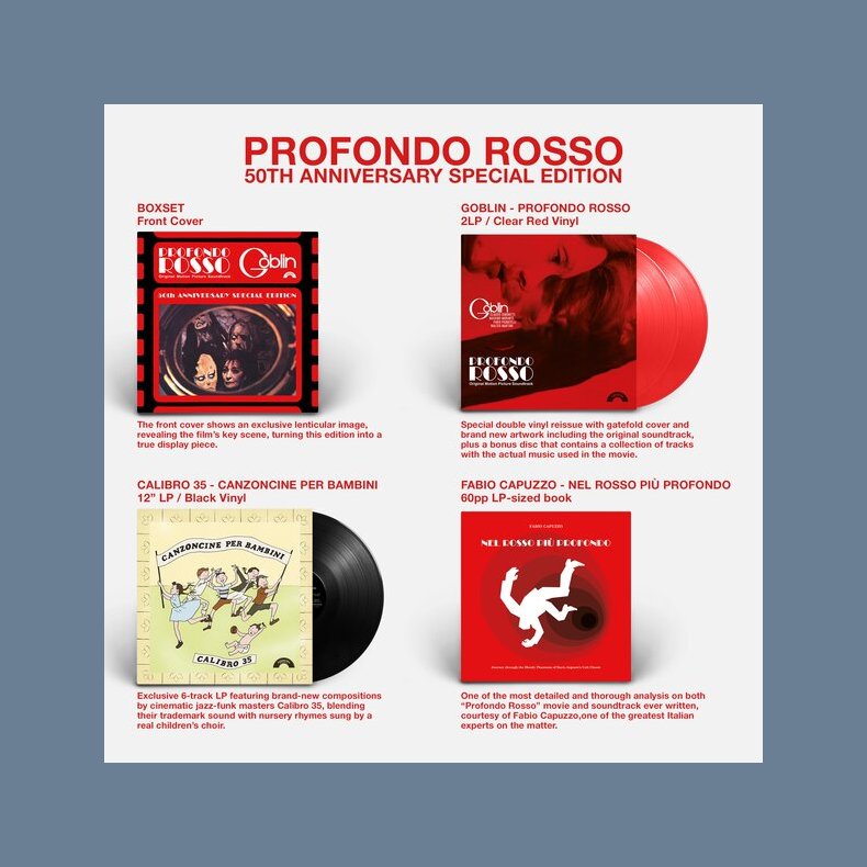 Profondo Rosso - 2025 European AMS Label 31-track 3LP Set 