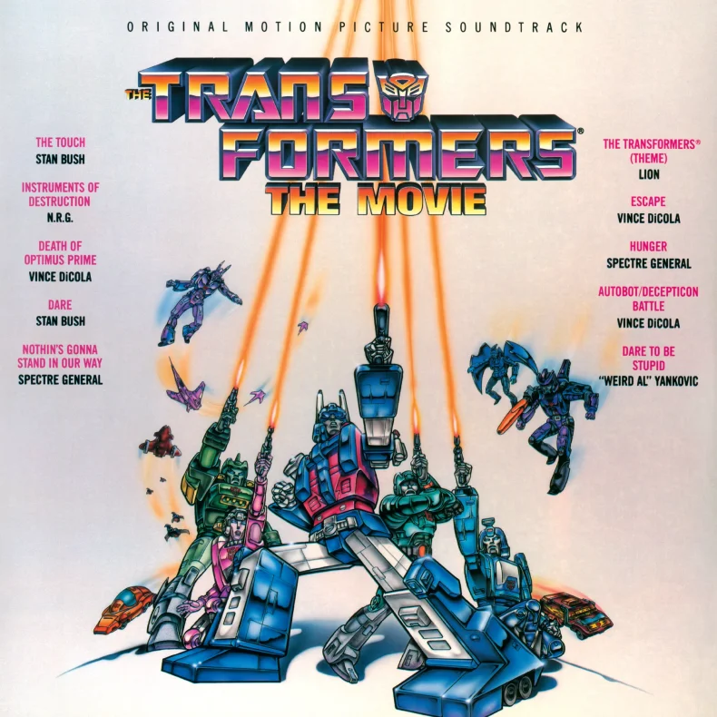 The Transformers: The Movie - 2025 European Music On Vinyl label Unicron vinyl 10-track LP Reissue