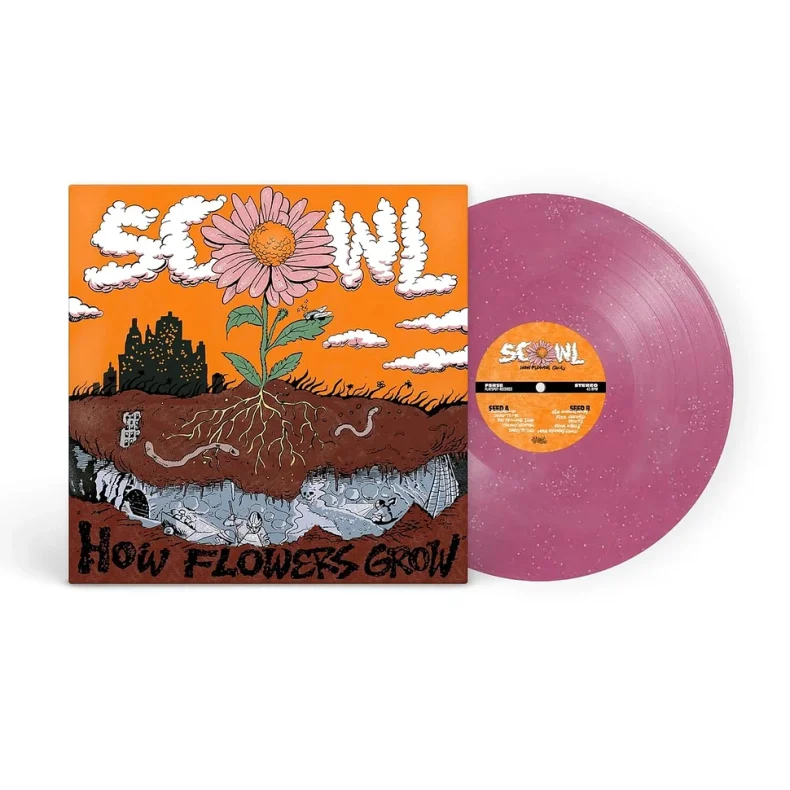 How Flowers Grow - 2025 US Flatspot label Pink vinyl 10-track LP Reissue