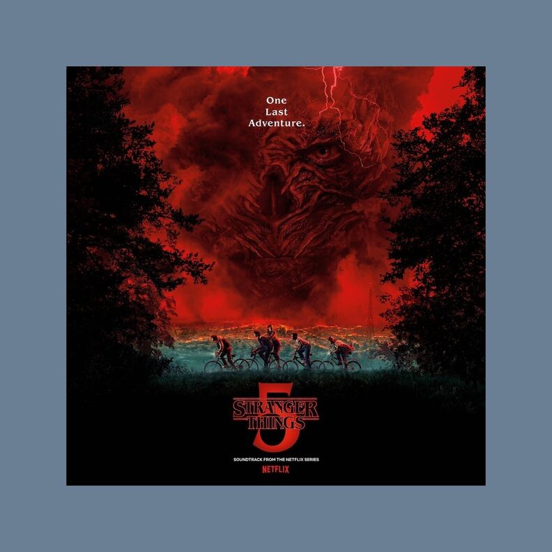 Stranger Things 5 - 2026 EU Legacy label Sea Blue vinyl LP (Pre-Order)