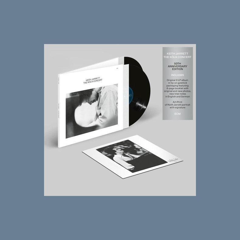 The K�ln Concert (50th Anniversary) - 2025 European ECM label 4-track 2LP set Reissue
