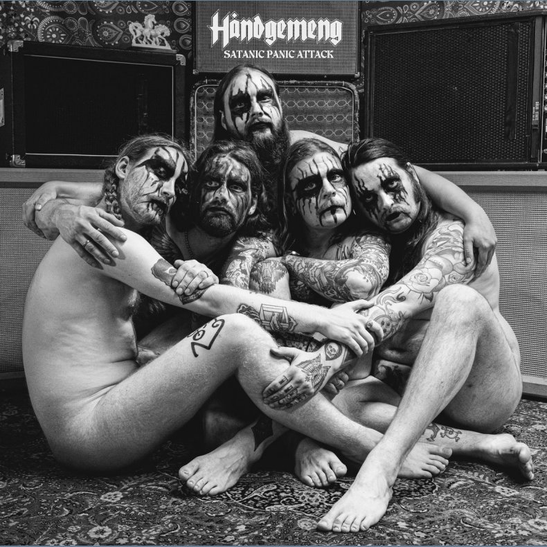 Satanic Panic Attack - 2025 European Ripple Music label 8-track LP