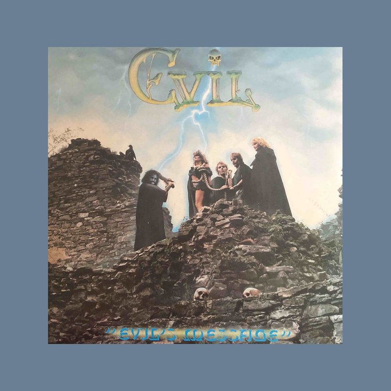 Evil's Message - 2021 Danish Mighty Music Label Grey Marble Vinyl 5-track LP