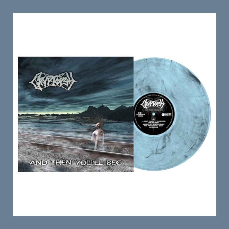 And Then You'll Beg - 2025 European Cosmic Key label blue smoke 9-track LP Reissue