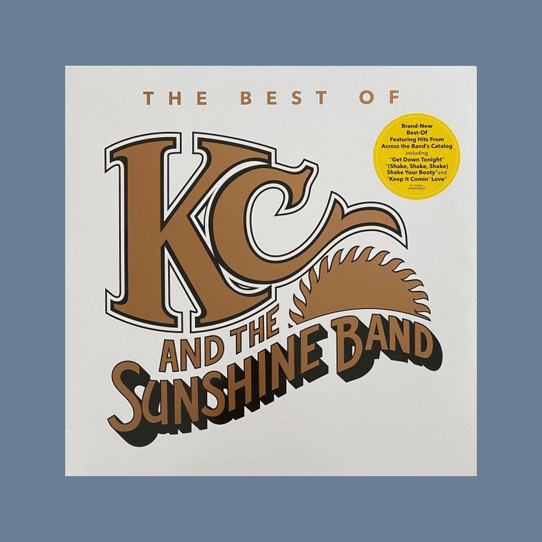 The Best Of KC And The Sunshine Band - 2023 EU Rhino label 12-track LP Reissue
