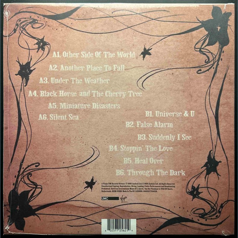 Eye To The Telescope - 2019 European Virgin EMI label Transparent Red 12-track LP