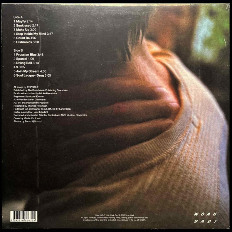 Abstinence - 2018 Swedish Woah Dad! label Limited Edition 12-track Red Vinyl LP Issue