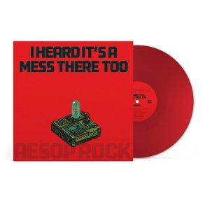 I Heard It's A Mess There Too - 2025 US Rhymesayers Records Apple Red Vinyl 12-track LP