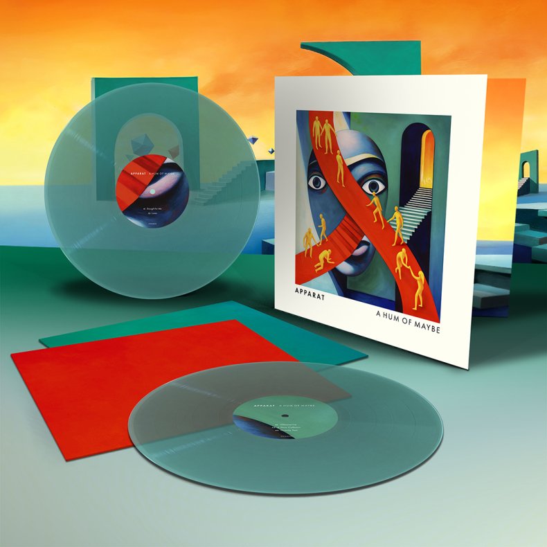 A Hum Of Maybe - 2026 UK Mute Records Label Turquoise Vinyl 11-track 2LP set (Pre-Order)