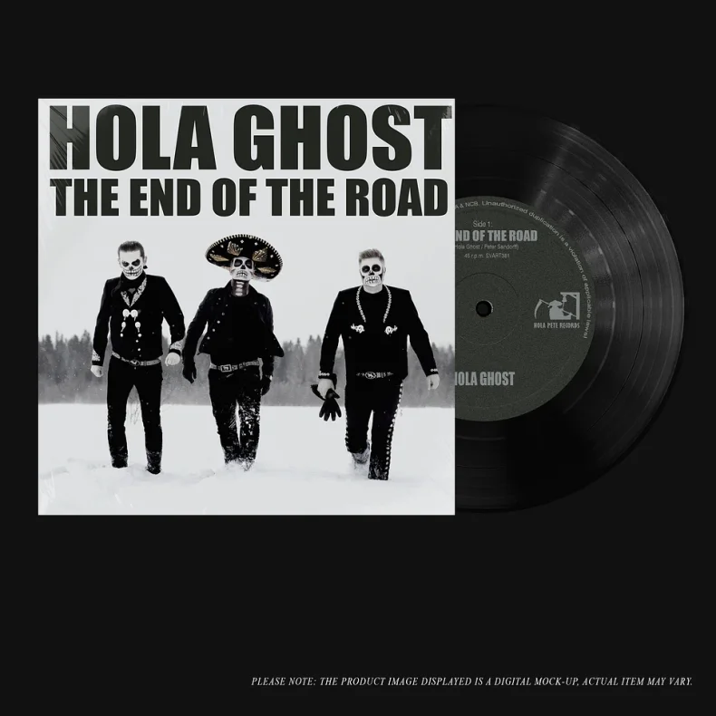 The End Of The Road - 2026 European Svart label black 2-track 7"
