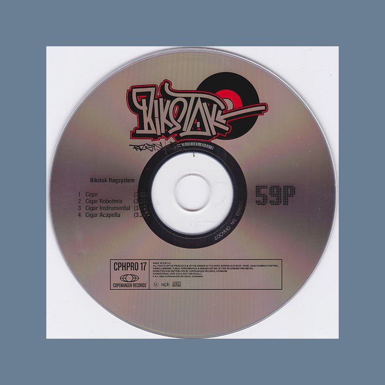 Cigar - 2004 Danish Copenhagen label 4-track Promotional Issue CD