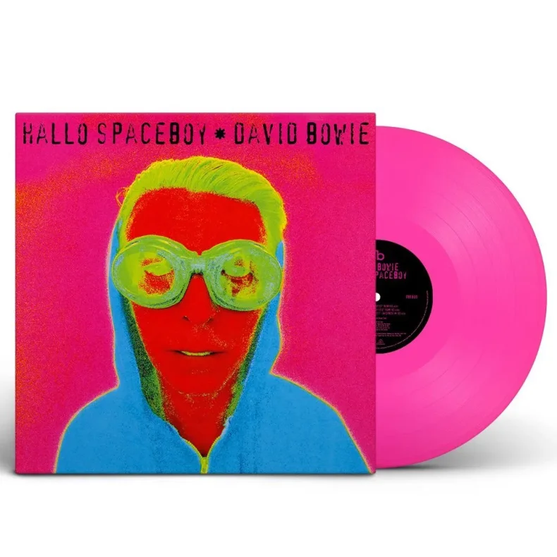 Hallo Spaceboy - 2026 European Parlophone label Neon Pink vinyl LP - RSD2026