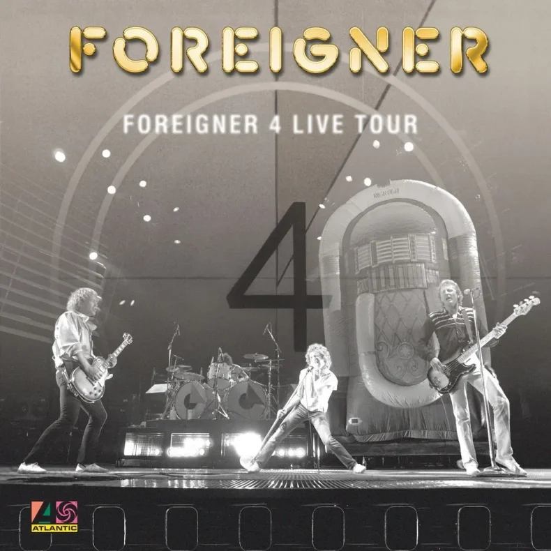 Foreigner 4 Live Tour 1981-82 - 2026 EU Atlantic label 15-track 2LP set - RSD2026