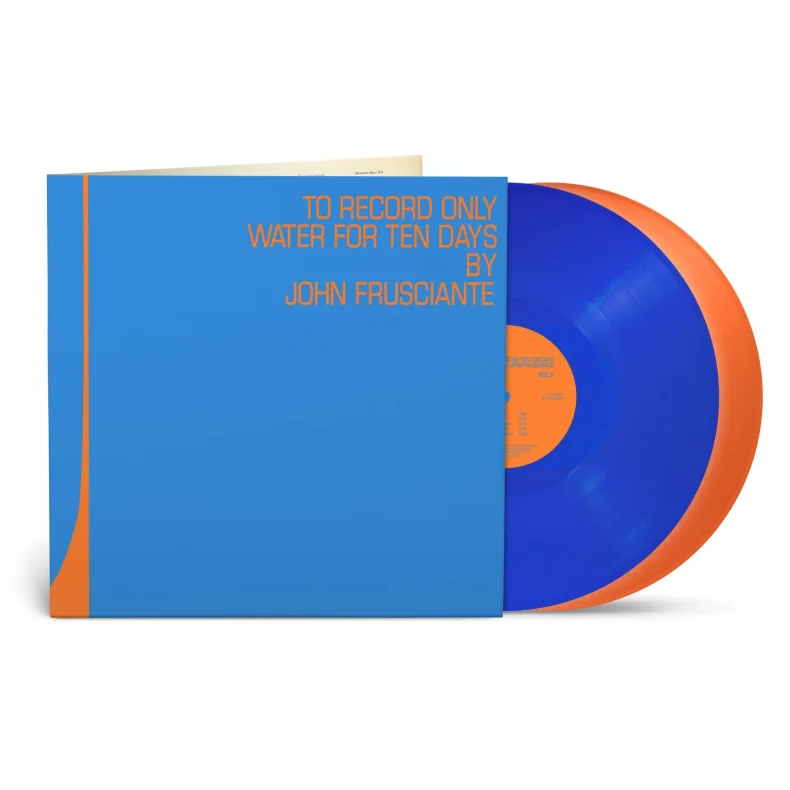 To Only Record Water For Ten Days (25th Anniversary) - 2026 EU Rhino label Blue/Orange vinyl 2LP - RSD2026
