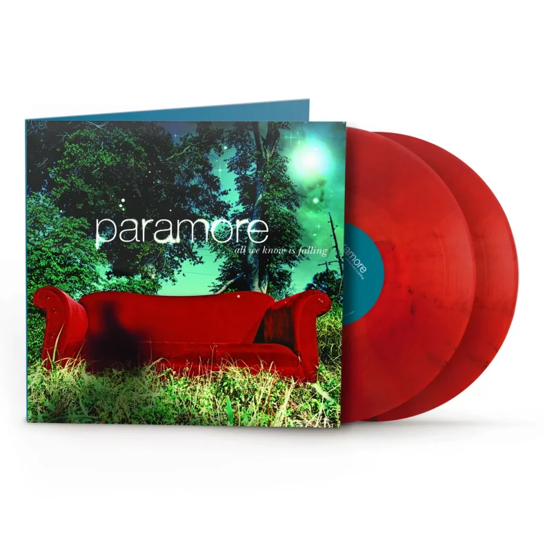 All We Know Is Falling (Deluxe) - 2026 European Atlantic label Smoky Red vinyl 14-track 2LP set - RSD2026