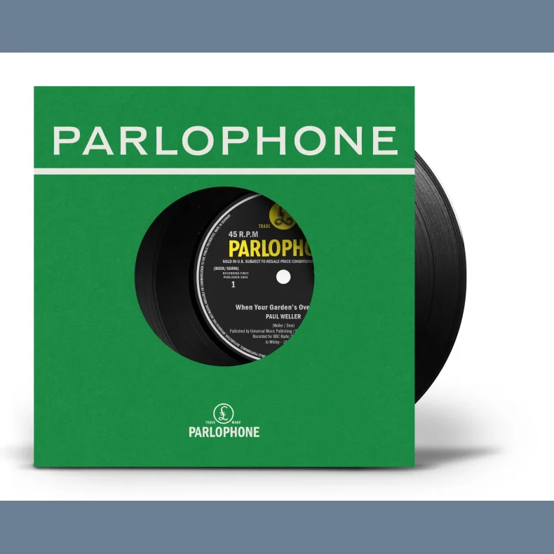 When Your Garden's Overgrown / Boy About Town (Weller at the BBC Vol. 2) - 2026 European Parlophone label 2-track 7" - RSD2026