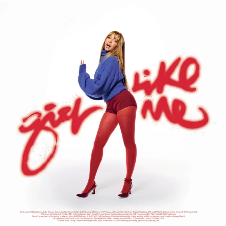 Girl Like Me - 2026 European Warner label Red vinyl 7" - RSD2026