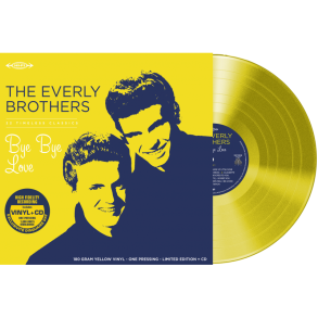 Bye Bye Love - 2026 European Culture Factory label Yellow vinyl 22-track LP - RSD2026