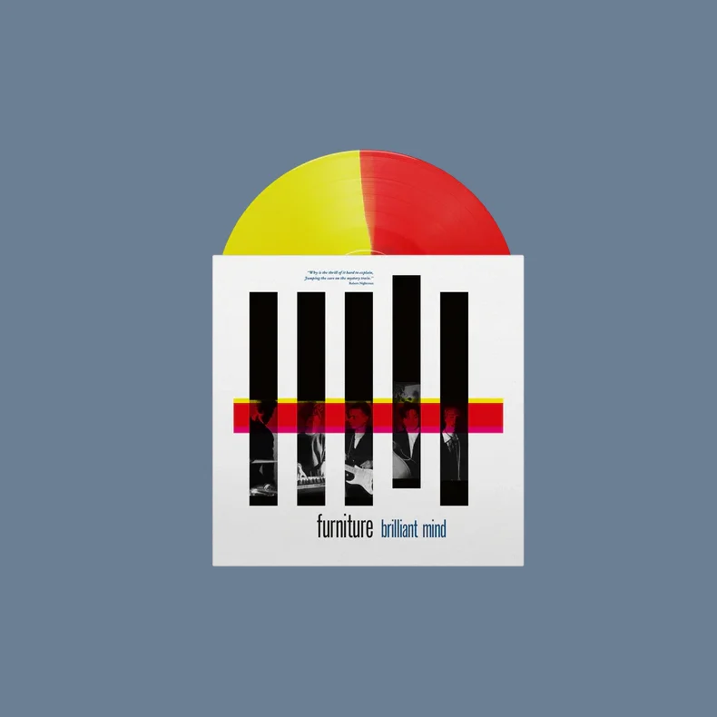 Brilliant Mind - 2026 European Music On Vinyl Label Yellow/Red Split Vinyl 3-track 12" - RSD2026