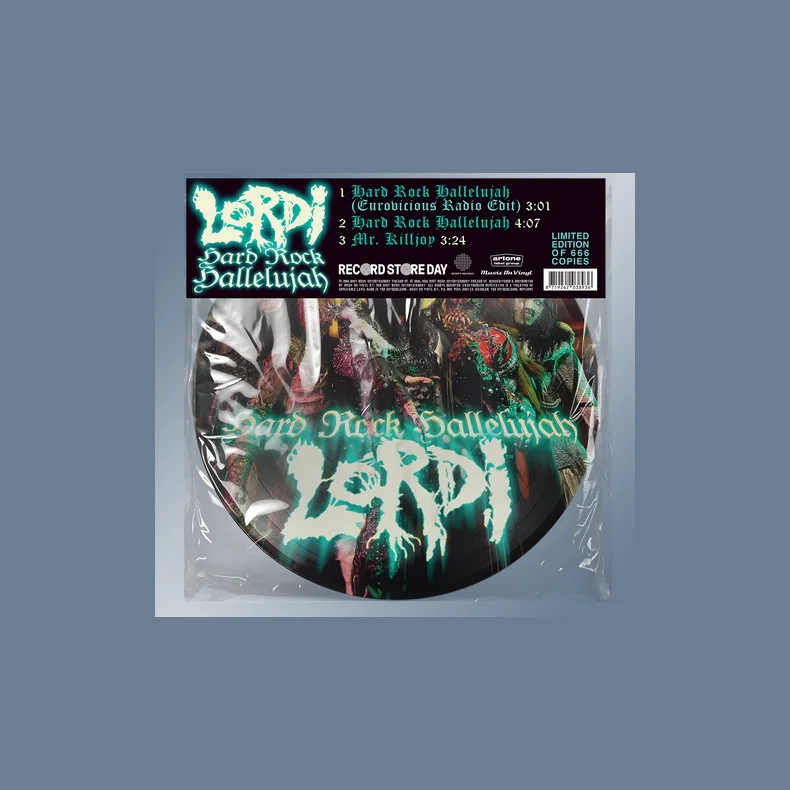Hard Rock Hallelujah - 2026 European Music On vinyl Label 3-track 12" - RSD2026